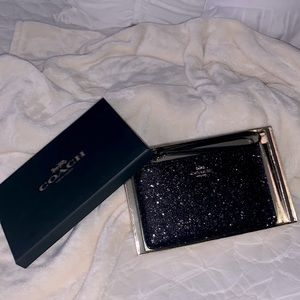 Coach Glitter Collection Wristlet
